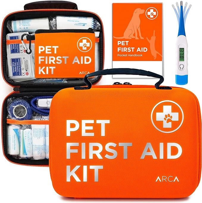 Pet First Aid Kit (Always keep this handy in case of accidents)
